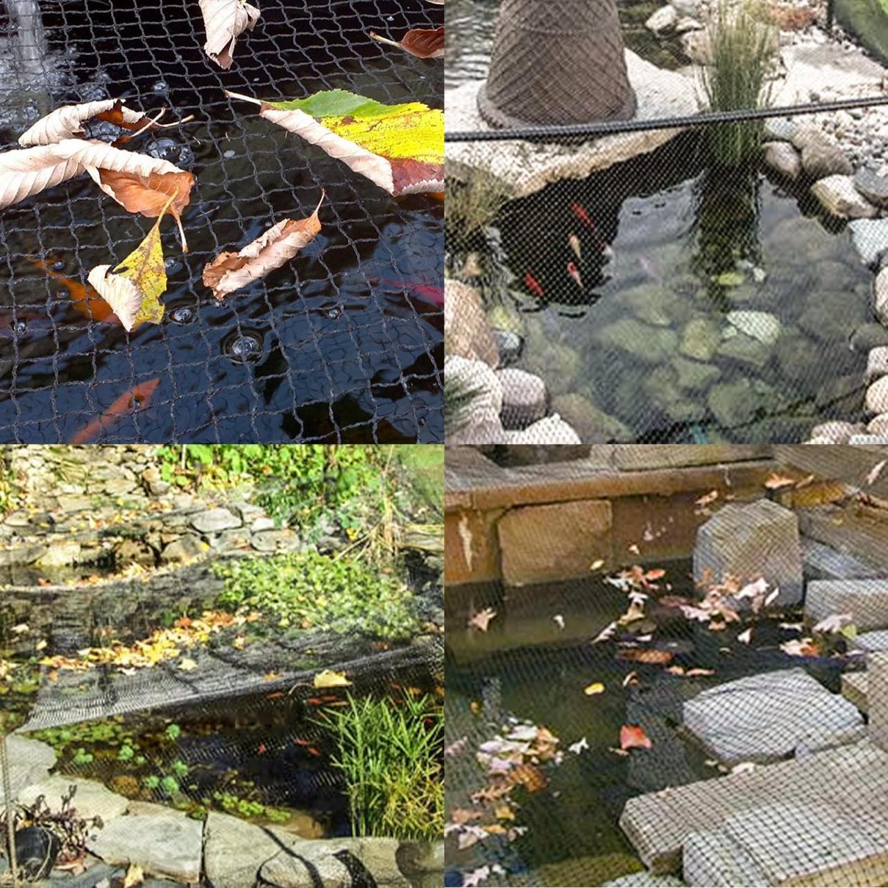 Snapklik.com : Kio Pond Netting,2030FT,3/8 Mesh Pond Netting For Koi ...