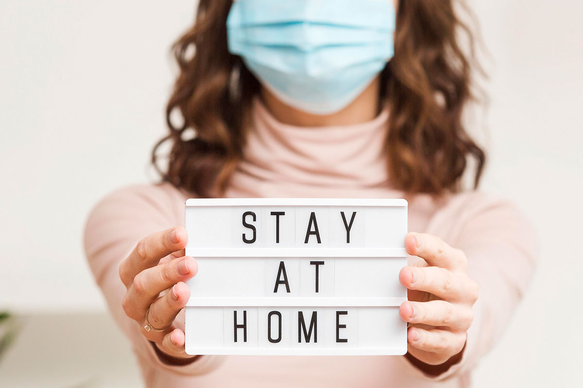 Warning about epidemic quarantine. Coronavirus disease outbreak. nCoV ...