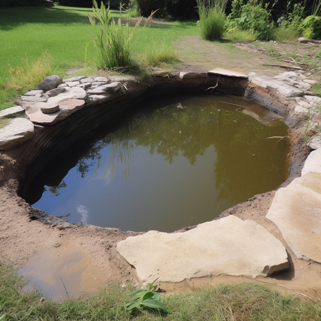 How to repair koi pond leaks