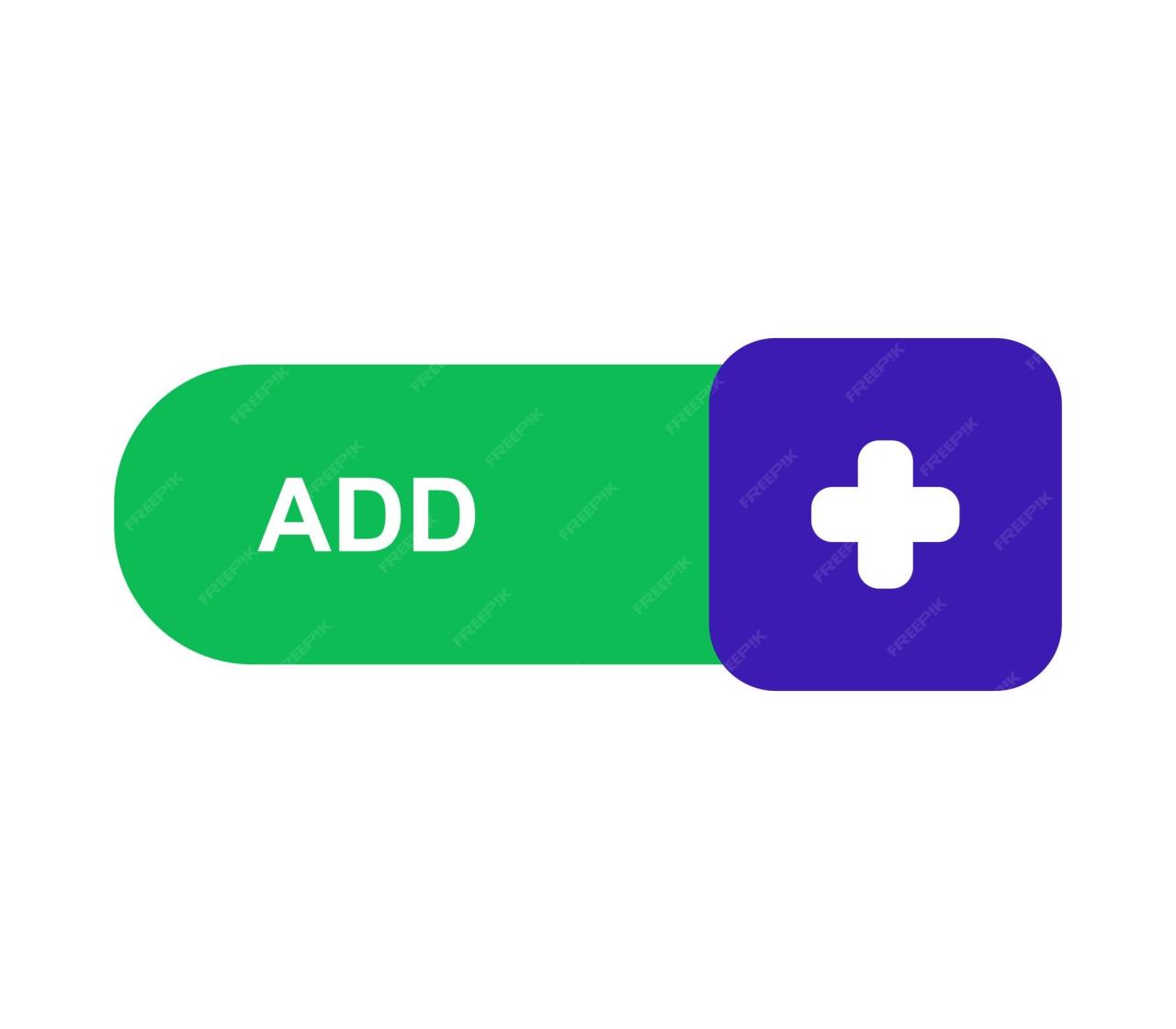 Premium Vector | Add sign