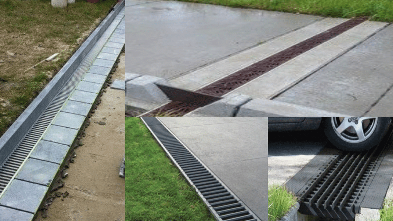 Above Ground Drainage Channels