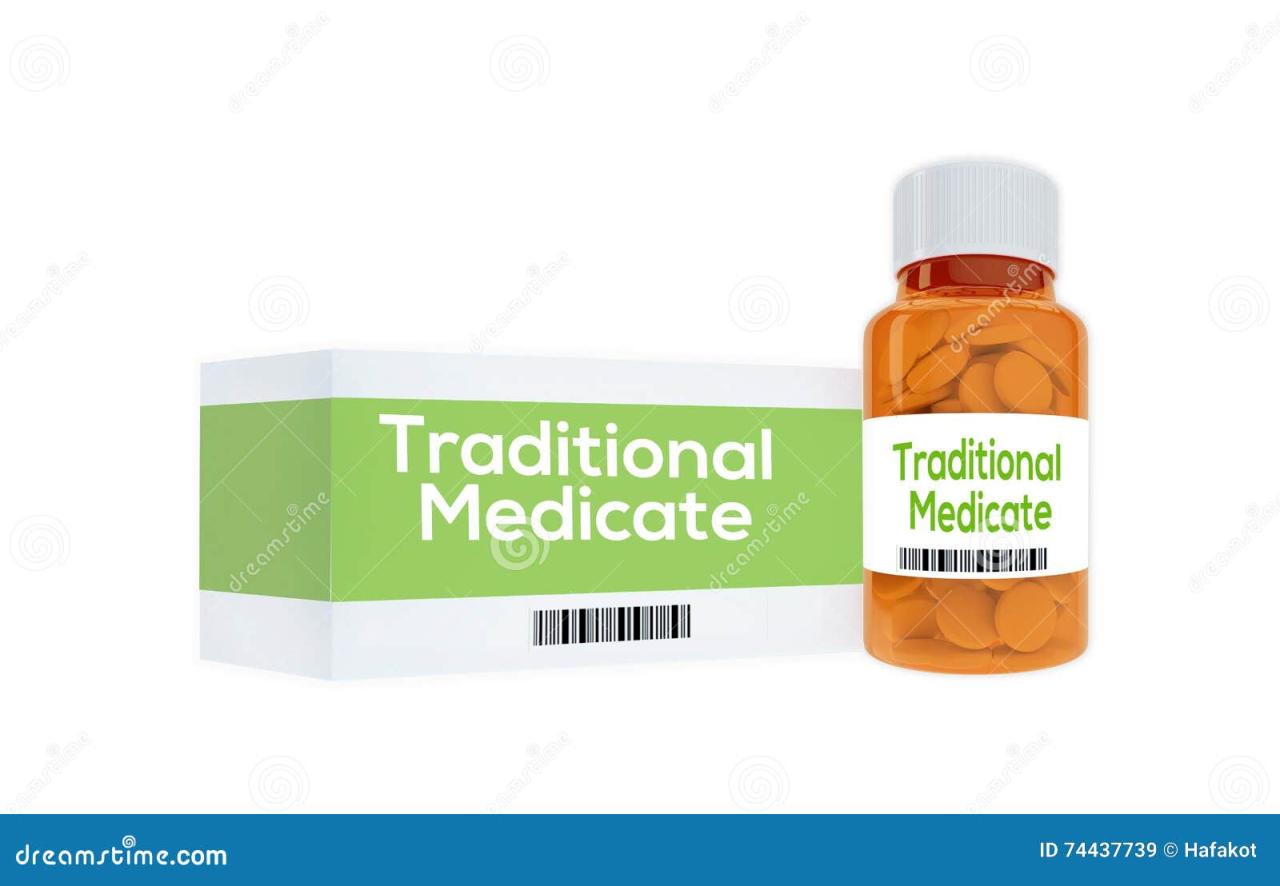 Traditional Medicate Concept Stock Illustration - Illustration of herb ...